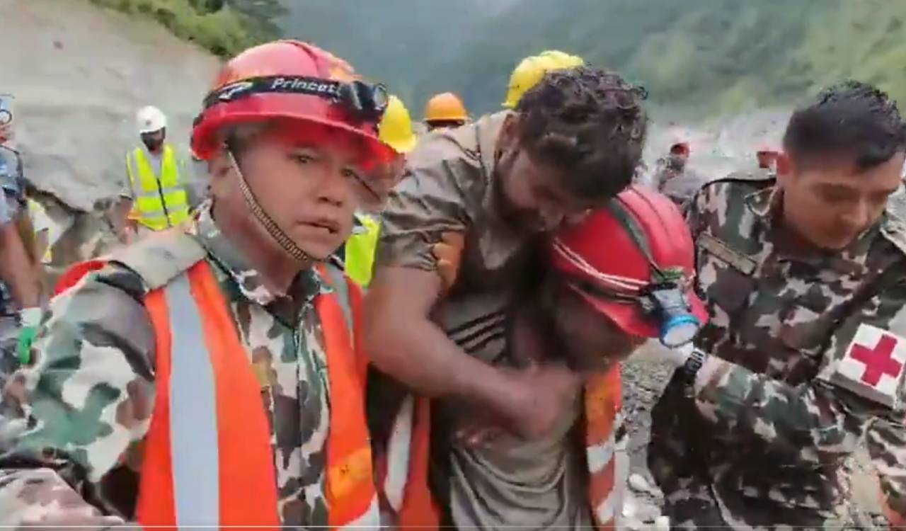 Three Indians, including child, rescued in Nepal floods
