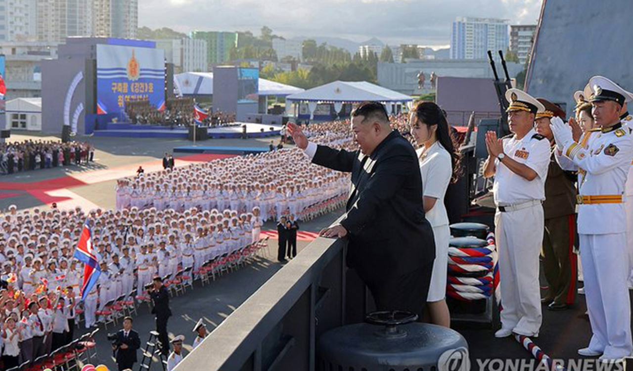 North Korea commissions nuclear-capable naval destroyer Kang Kon