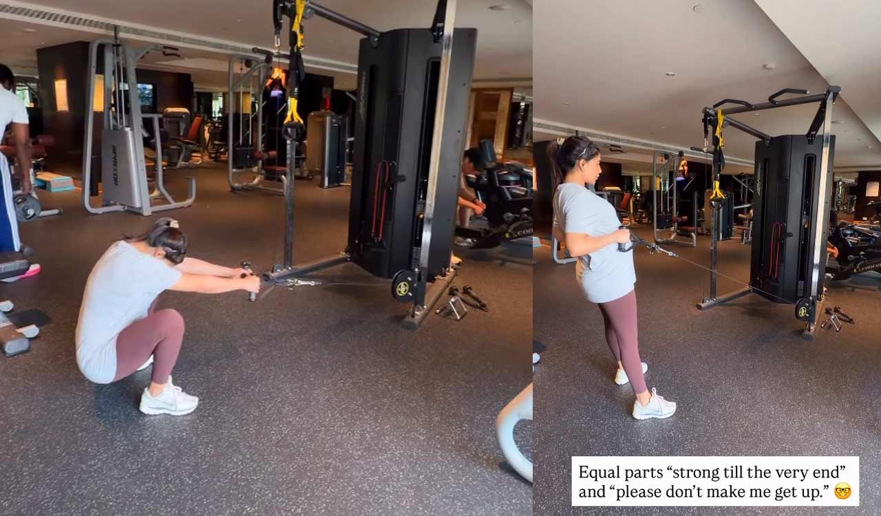 Pregnant Samantha Ruth Prabhu shares glimpse of workout routine: ‘Strong till the very end’