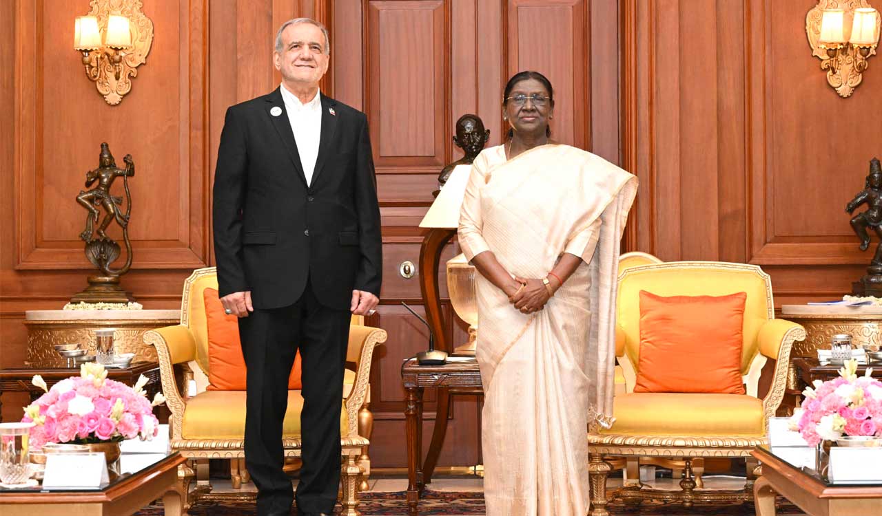 President Murmu, Pezeshkian discuss India-Iran ties, enduring peace through dialogue