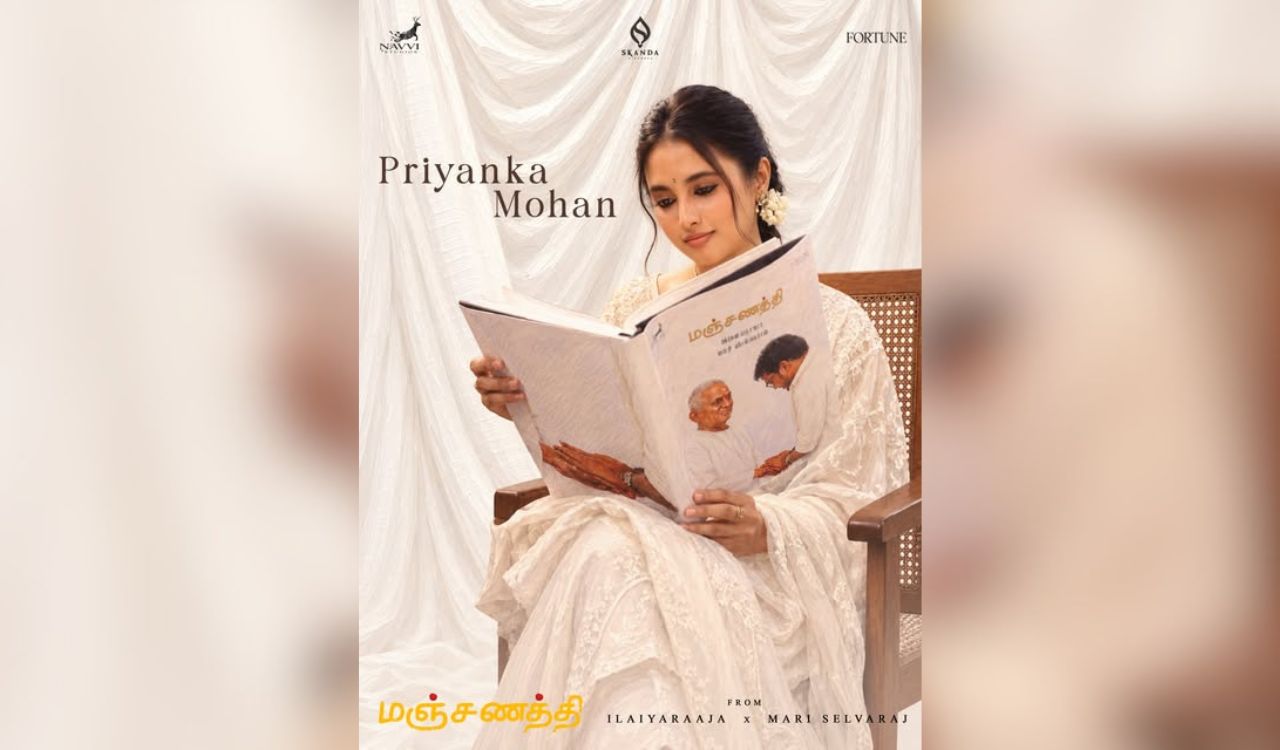 Priyanka Mohan excited to enter Mari Selvaraj’s world with Manjanathi