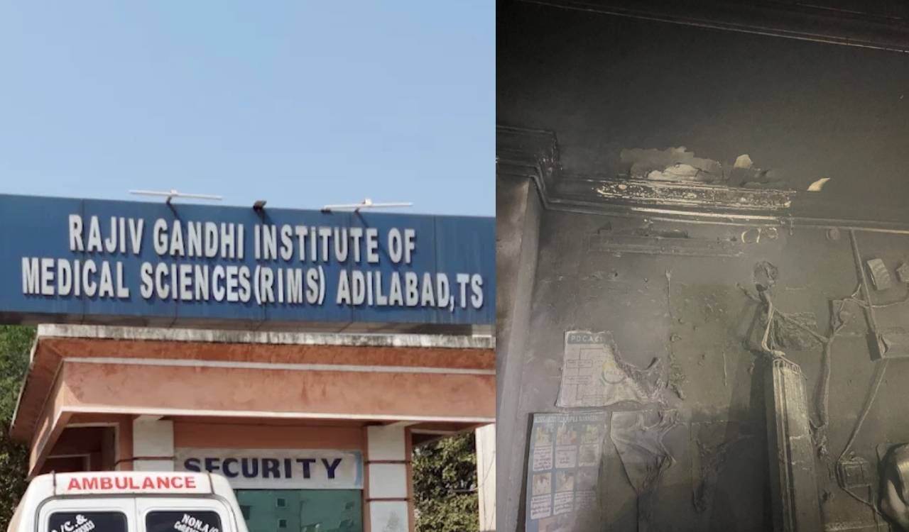 Two newborns die, two injured after AC explosion at RIMS Adilabad
