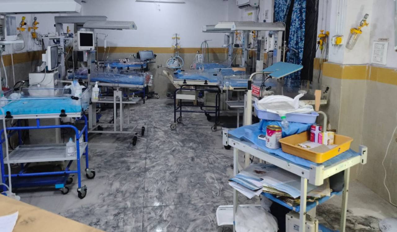RIMS Adilabad fire: TGHRC seeks report on death of three infants