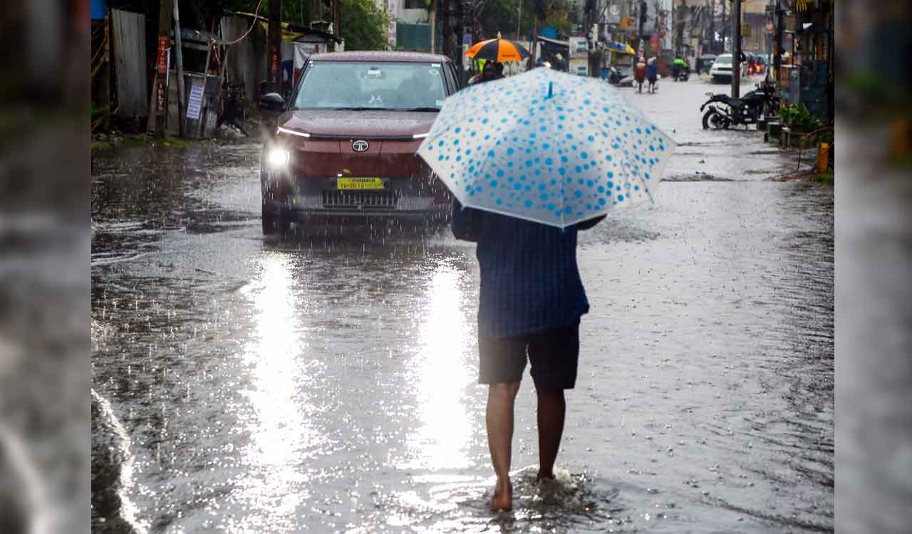 Deep depression crosses Andhra coast, triggering heavy rain