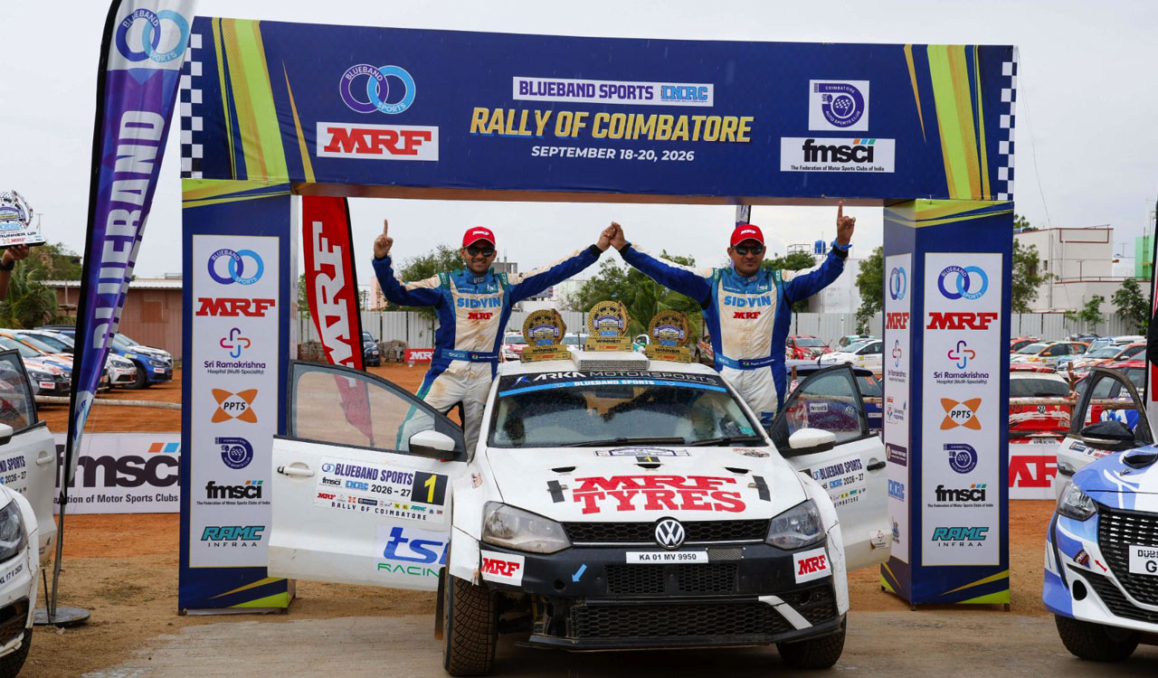 Dean Macarenhas wins Round 2 of INRC 2026 in Coimbatore