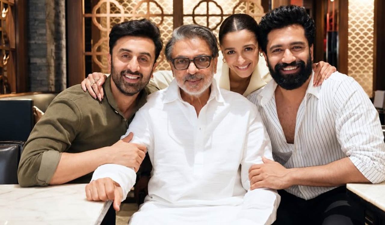 Ranbir Kapoor celebrates his birthday with Sanjay Leela Bhansali & ‘Love and War’ co-stars