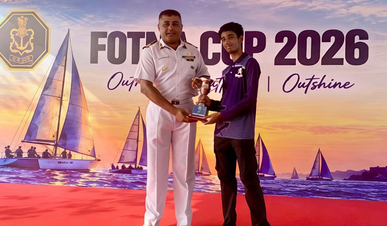 Hyderabad sailor Anikait wins Open Skiff U-17 title at Fotna Cup