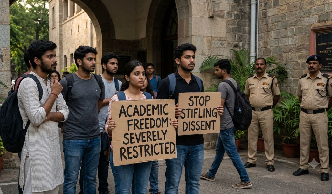 India among six countries with ‘severely restricted’ academic freedom: Report