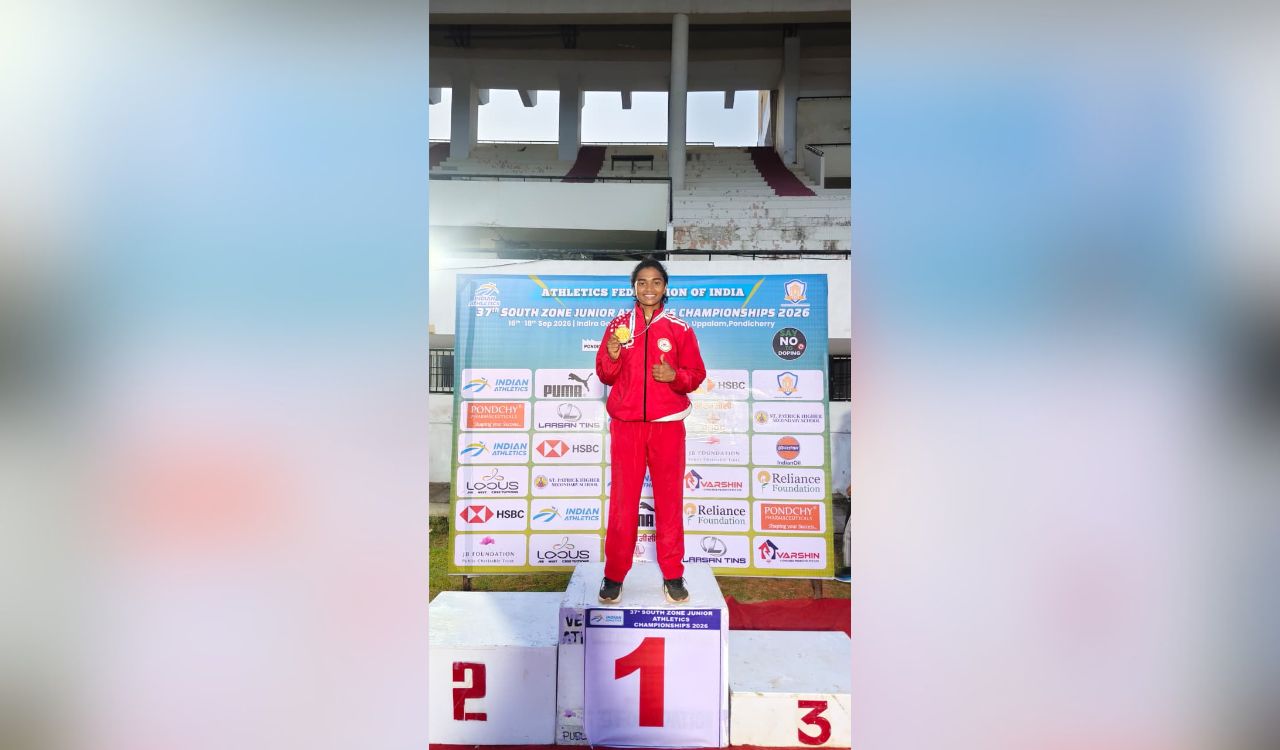 Tholem Sriteja breaks 32-year-old mark, eyes 2028 Olympics