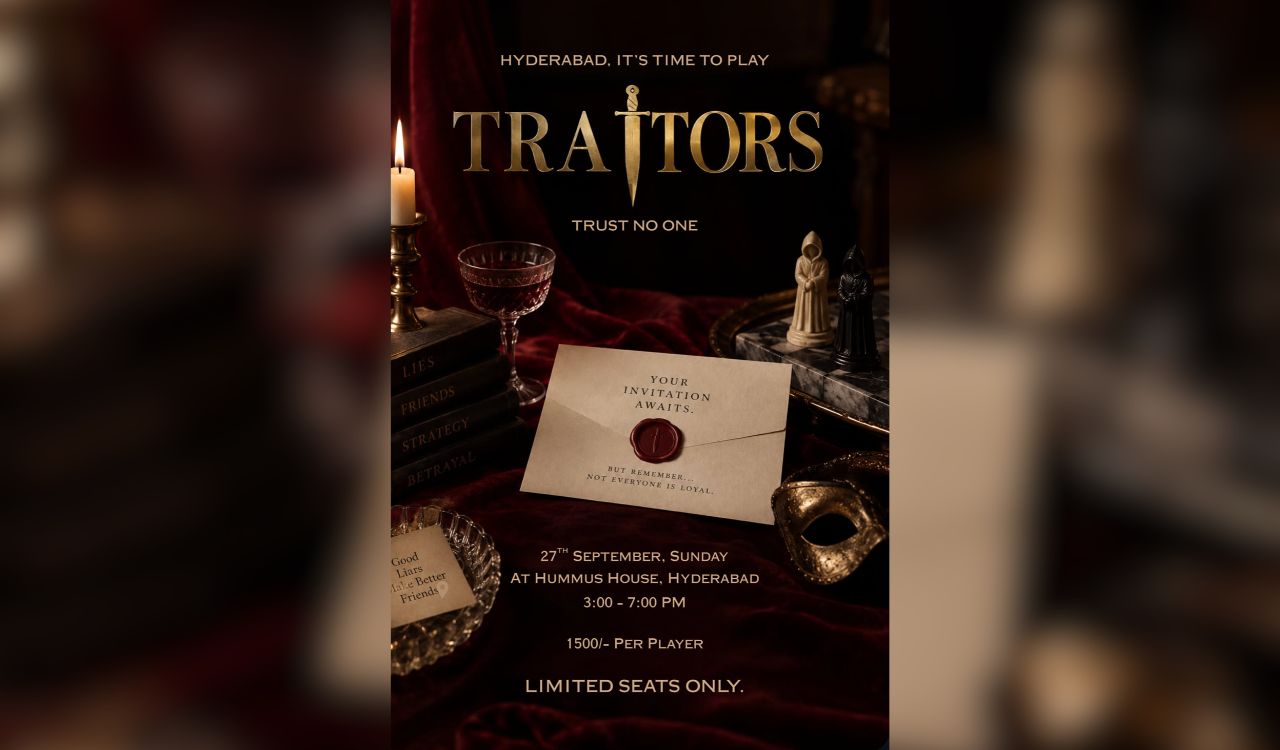Hyderabad to host a ‘Traitors’-inspired game night on September 27