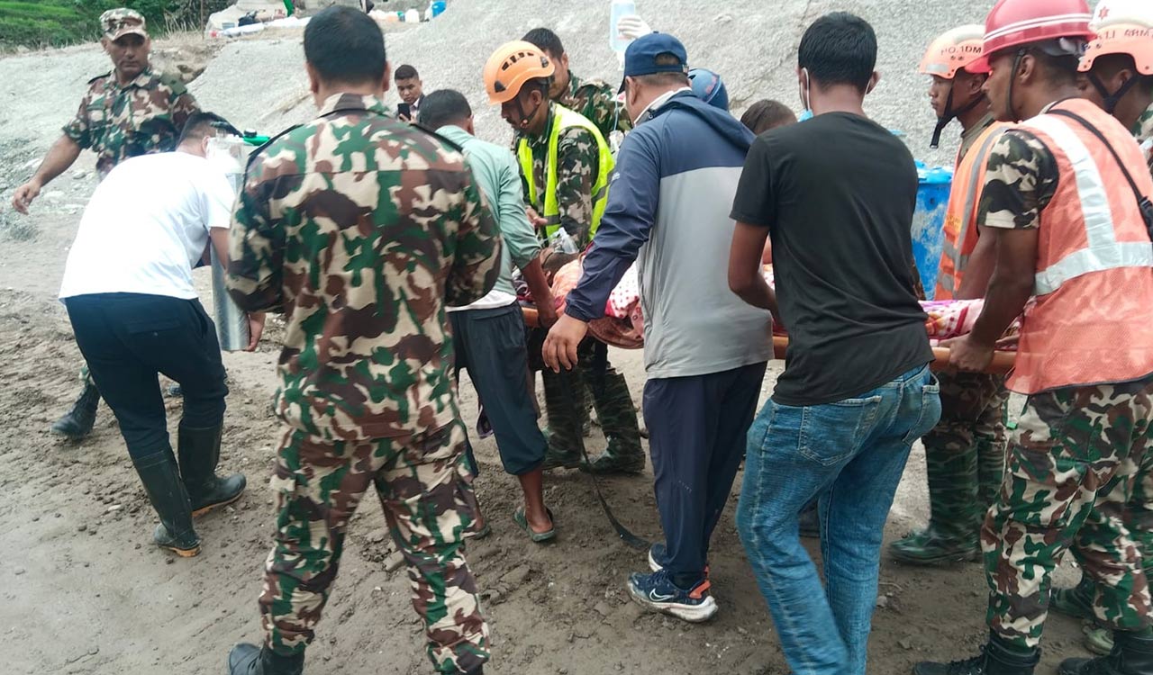 Miracle rescue: Two workers pulled out alive from Trishuli 3A tunnel in Nepal