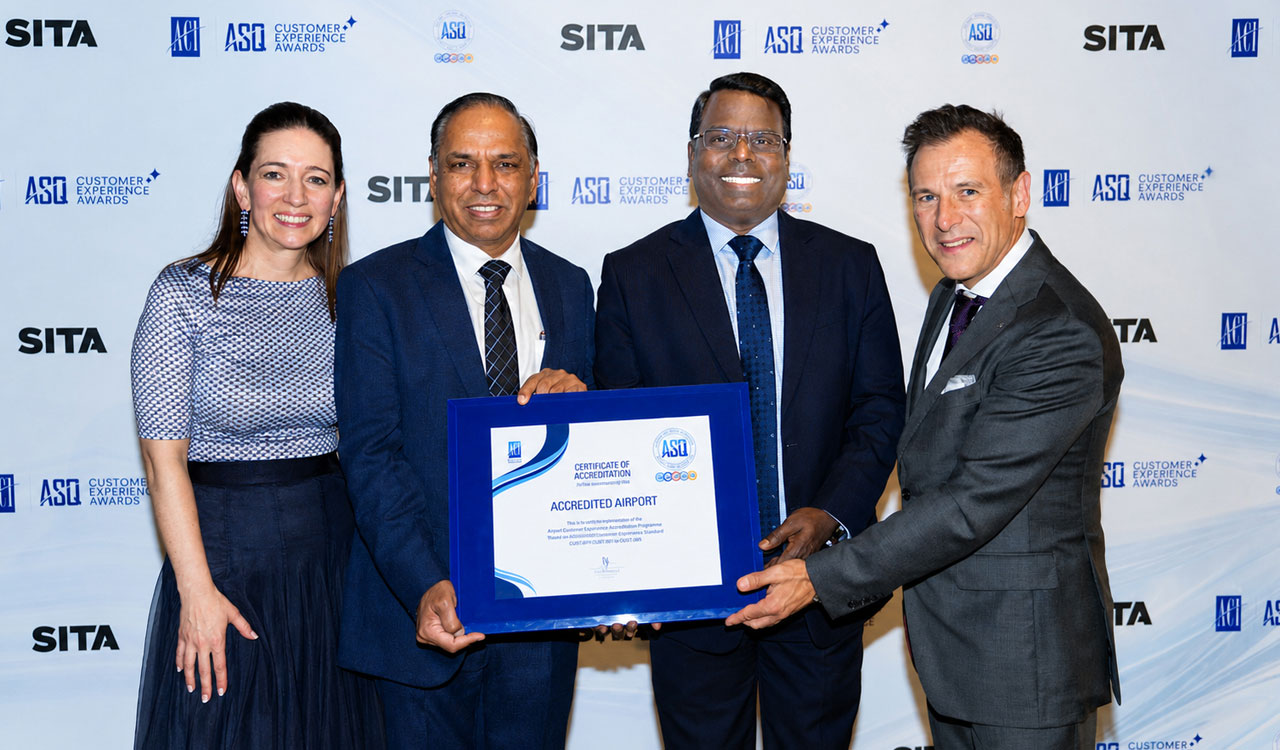 GMR Hyderabad Airport earns three ACI world recognitions