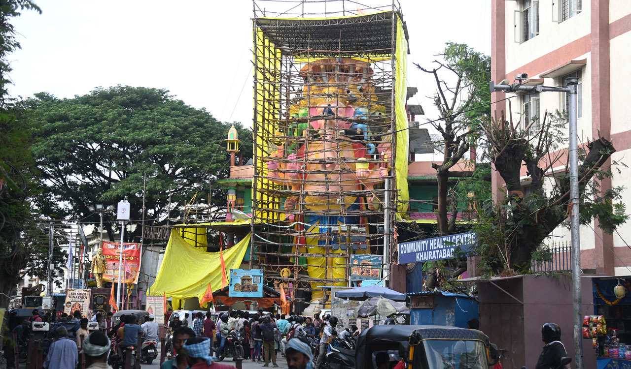Hyderabad embraces eco-friendly Ganesh idols