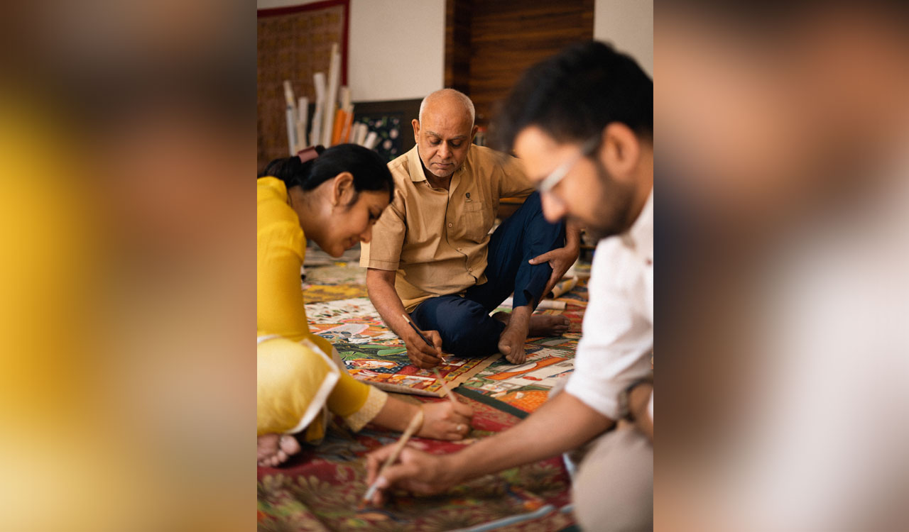 Pichwai art takes centre stage in Hyderabad with ‘Parampara’ exhibition