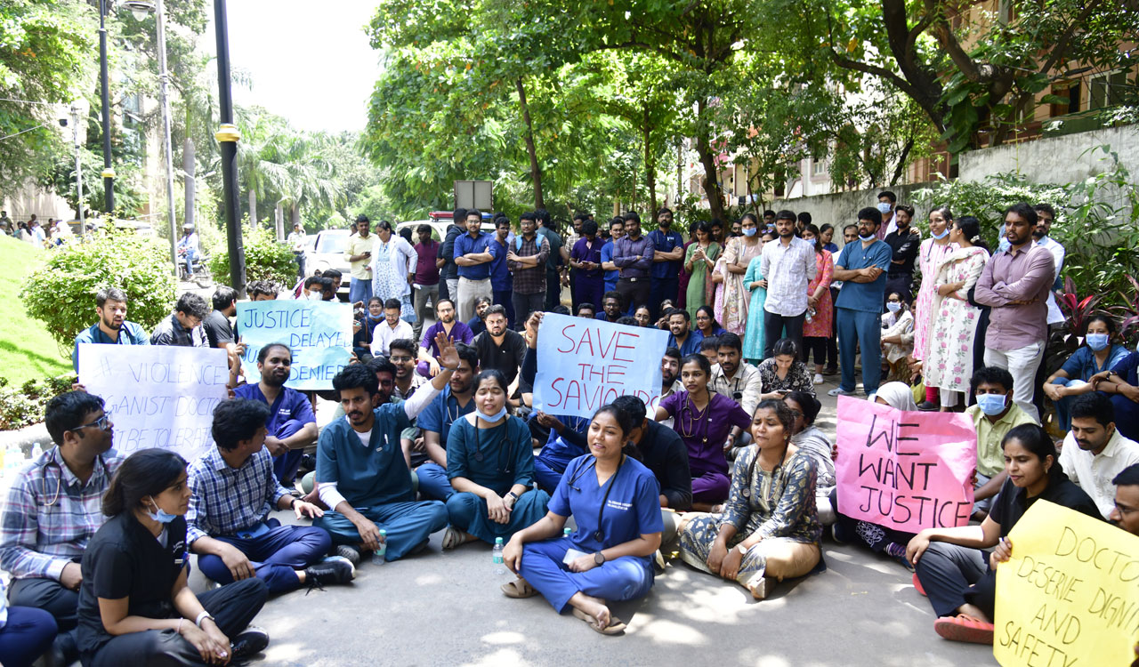 Doctor assaults trigger protests, renew security concerns at Telangana hospitals