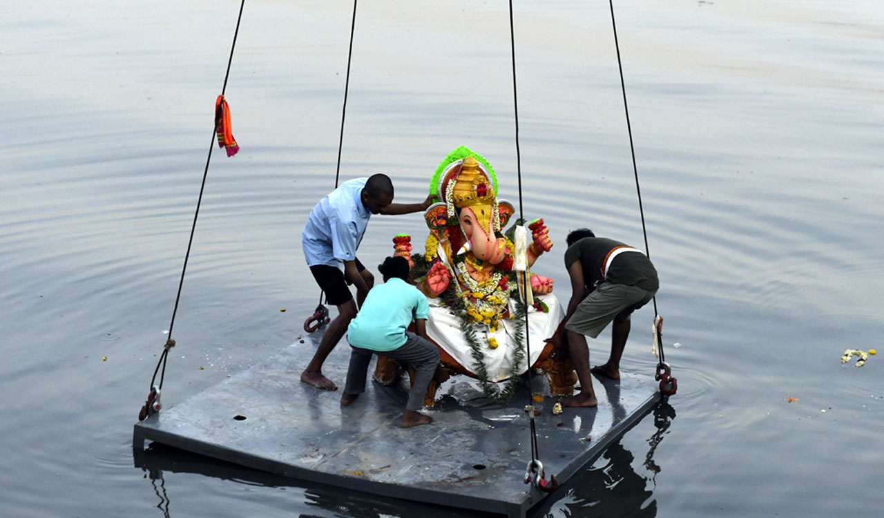 Hyderabad steps up safety measures for Ganesh idol immersions