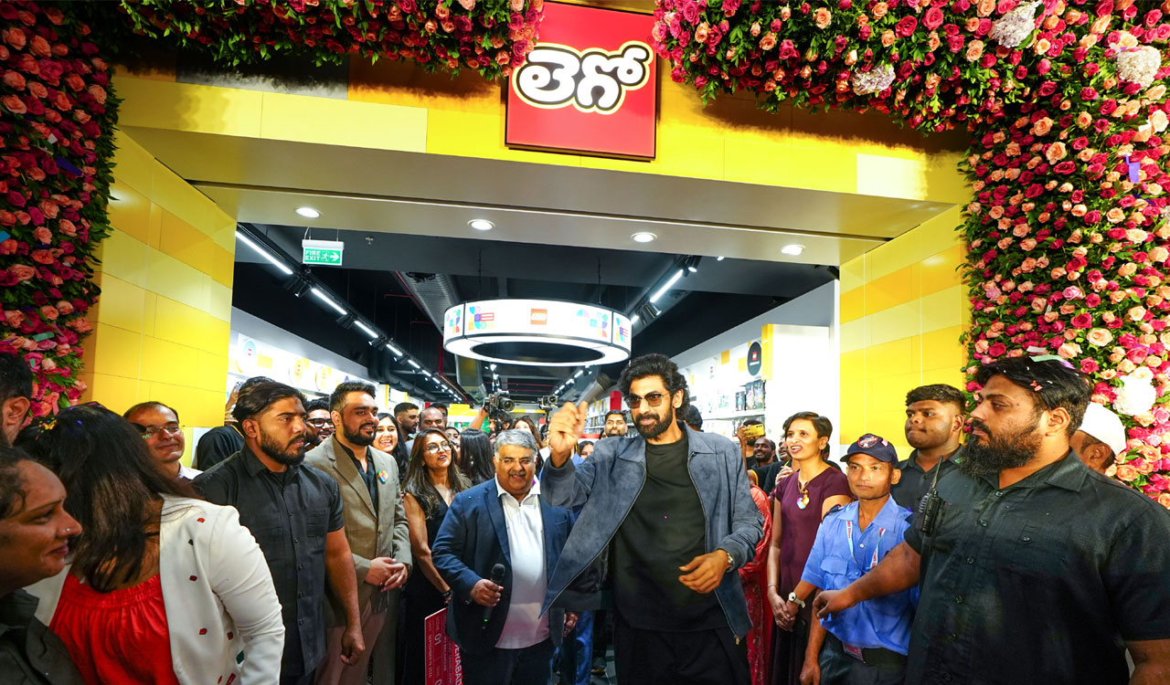 Rana Daggubati inaugurates LEGO certified store at Inorbit Mall