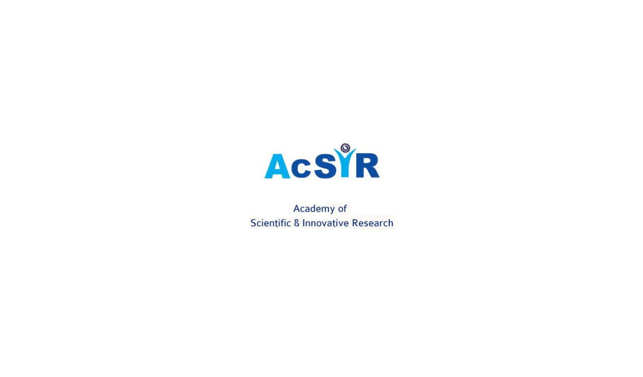 AcSIR invites applications for January 2027 academic session