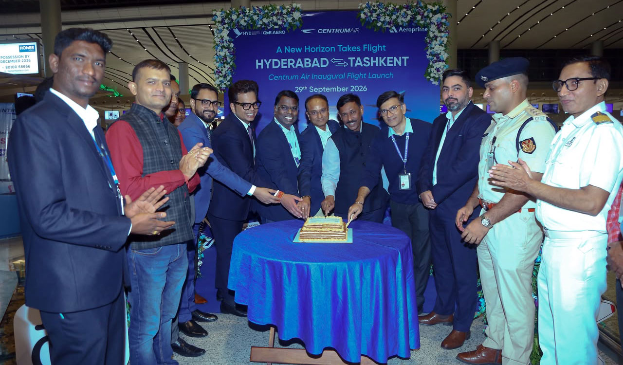 Hyderabad-Tashkent direct flight service launched