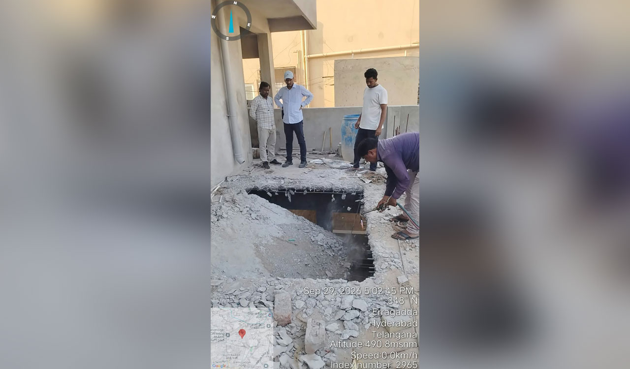 CMC demolishes 15 unauthorised constructions across Cyberabad