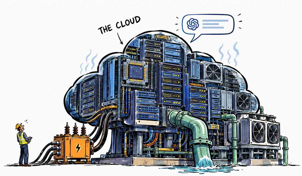 Opinion: AI is not in the Cloud—the hidden environmental cost of artificial intelligence