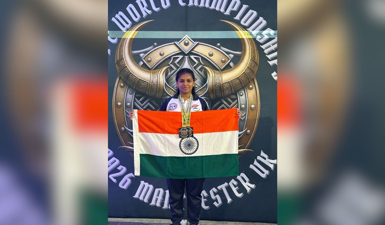 Indian powerlifter Vanisha Surineni claims three gold medals