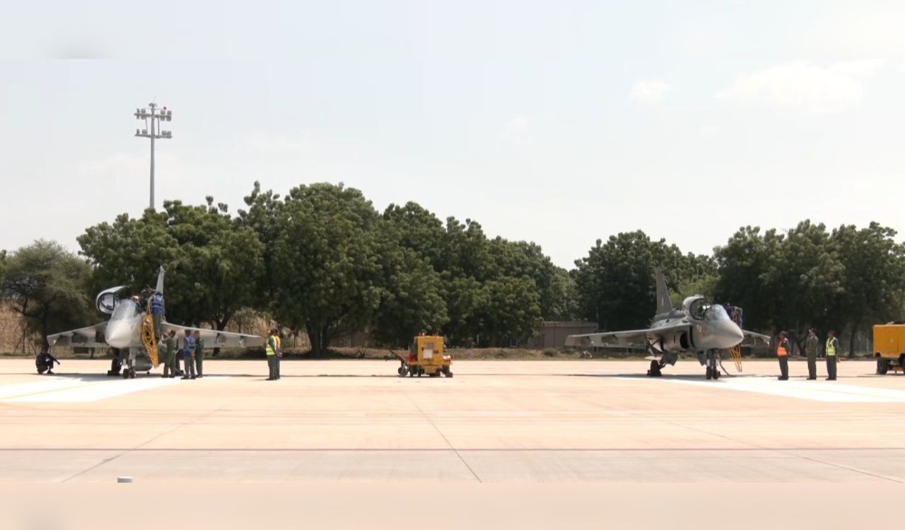 IAF, Japan air chiefs take Tejas flight during Veer Guardian