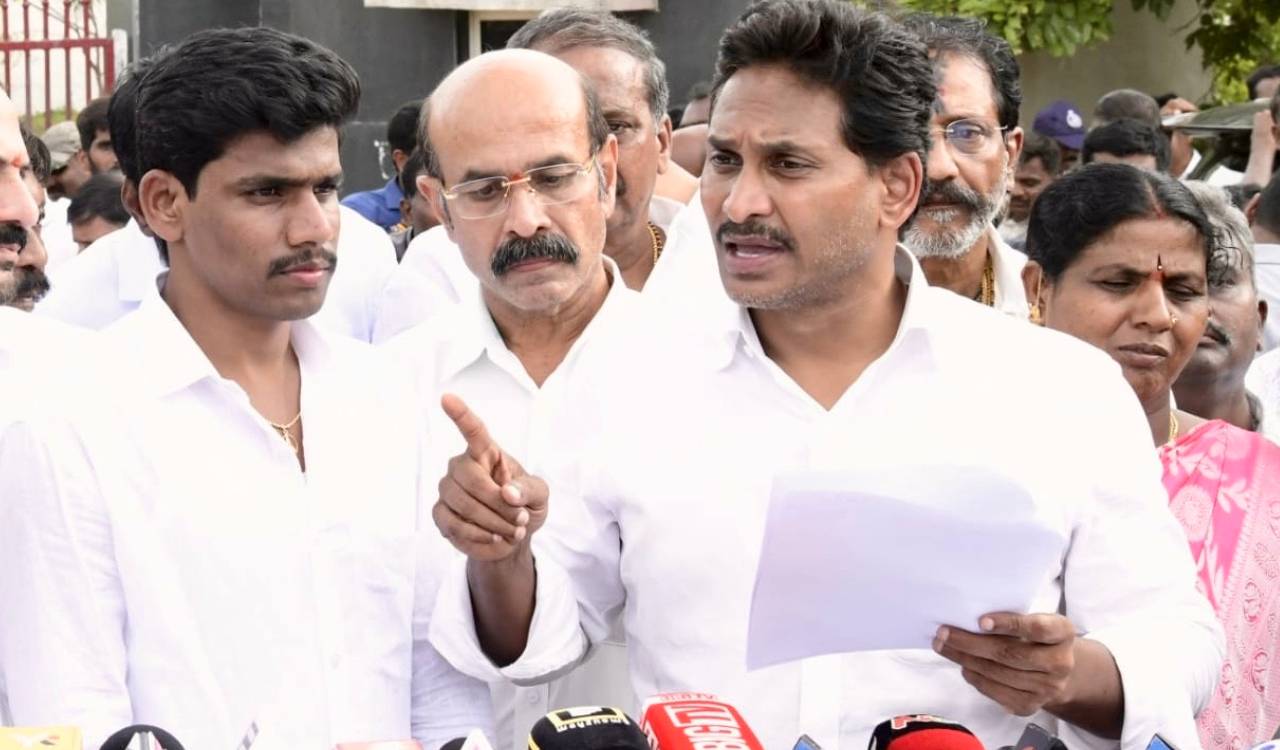 Jagan seeks Nara Lokesh’s resignation over alleged DSC 2025 recruitment irregularities