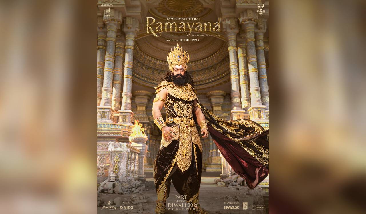 Yash unveiled as Ravana in Nitesh Tiwari’s ‘Ramayana’