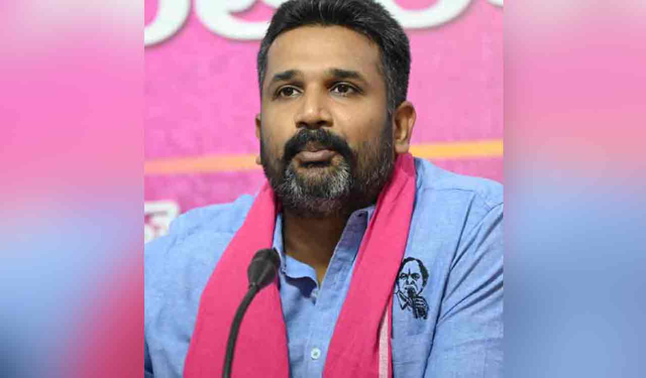 BRS social media convenor Manne Krishank taken into custody in Hyderabad