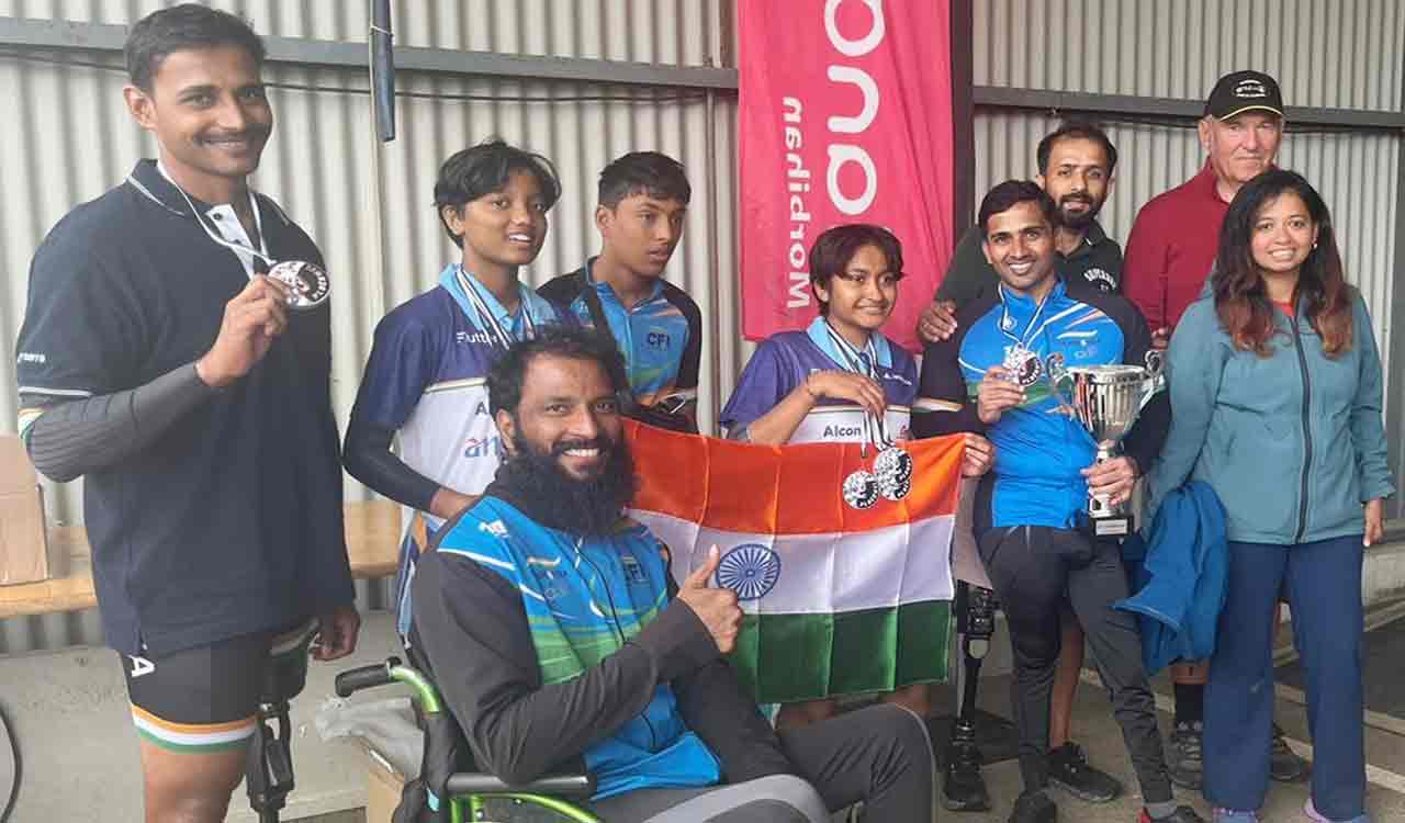 Indian para-cyclists win 11 podium finishes at Challenge Breton International 2026