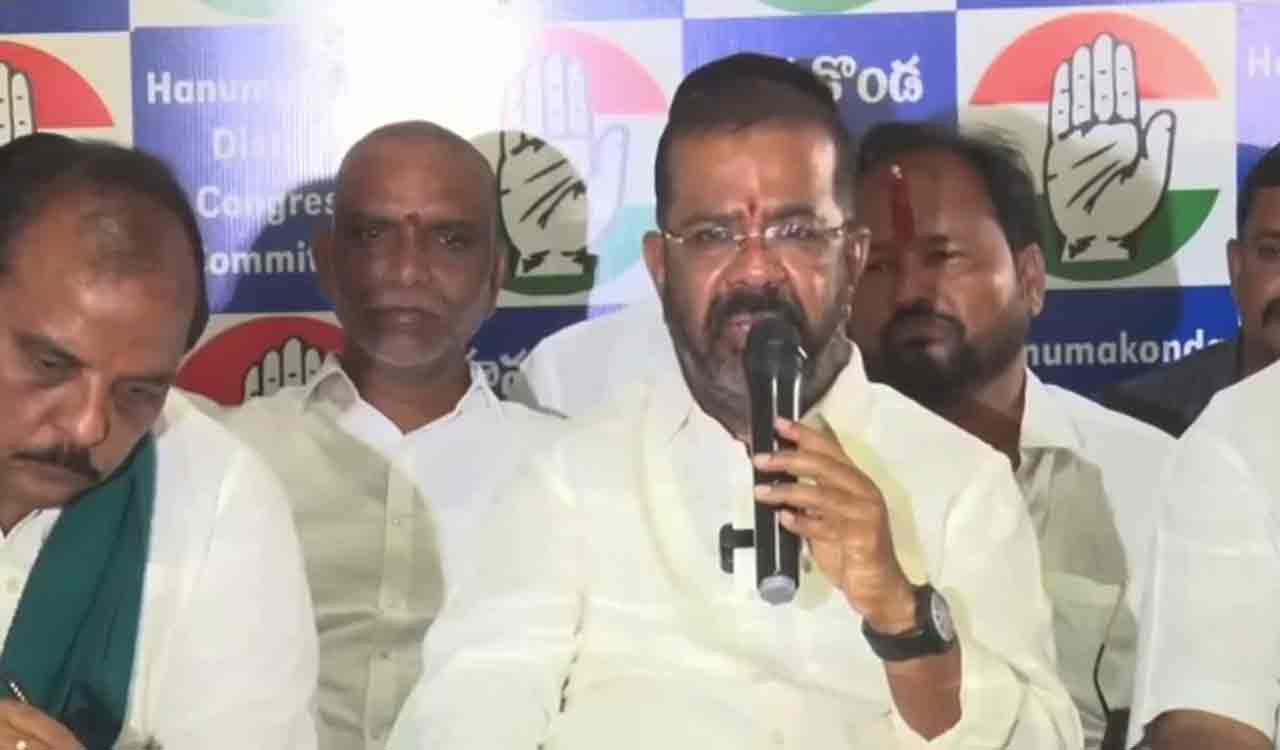 Congress MLA Rajender admits not spending funds on MGH Hospital