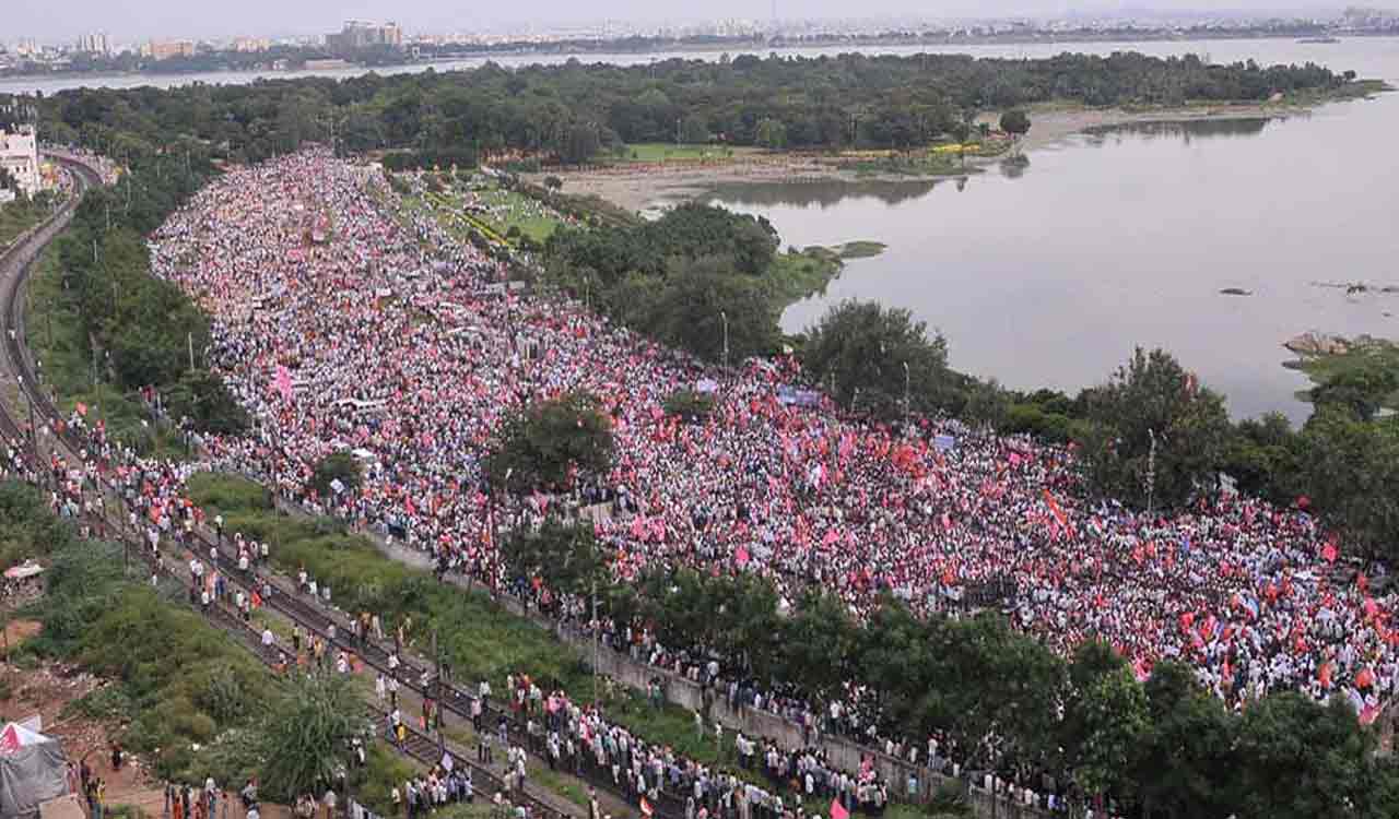 Telangana recalls Sakala Janula Samme on its 15th anniversary