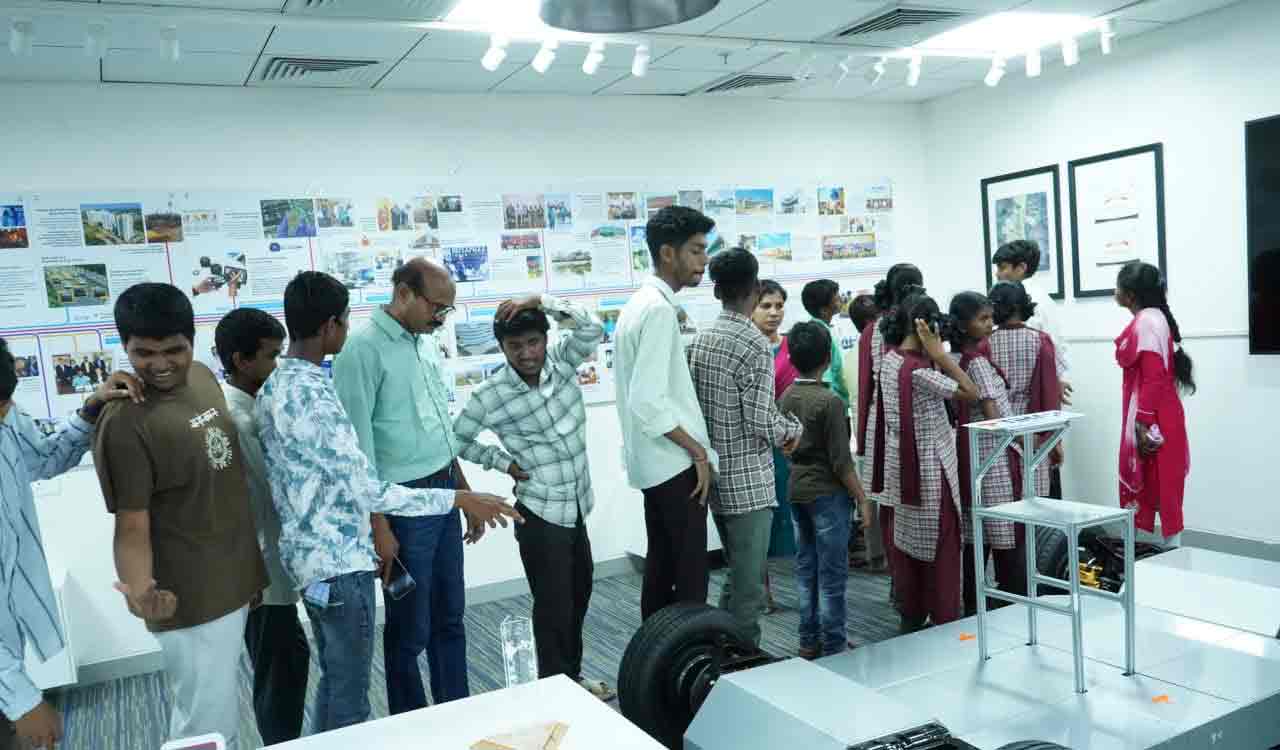 Over 130 students with special needs visit IIT Hyderabad campus