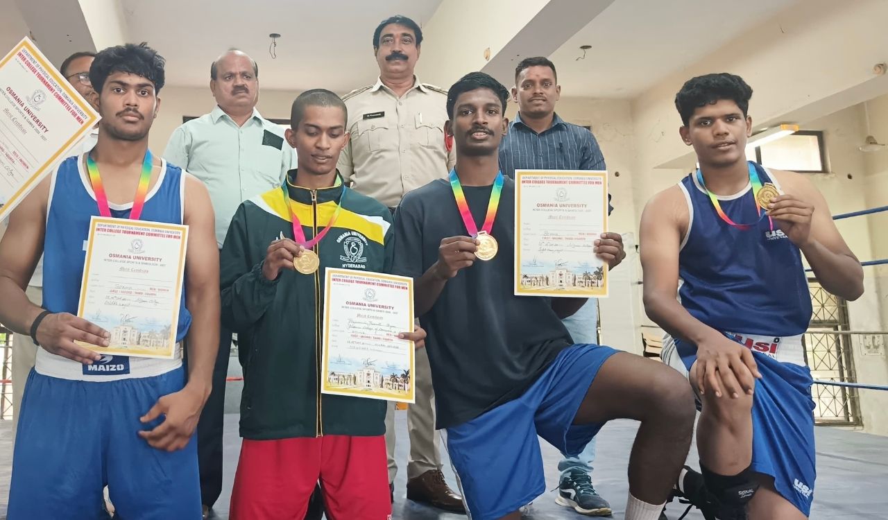 Osmania University boxing championship: AV College finish on top