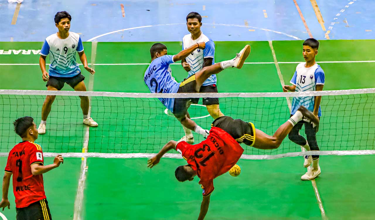 India’s men’s quadrant wins sepaktakraw bronze at Asian Games