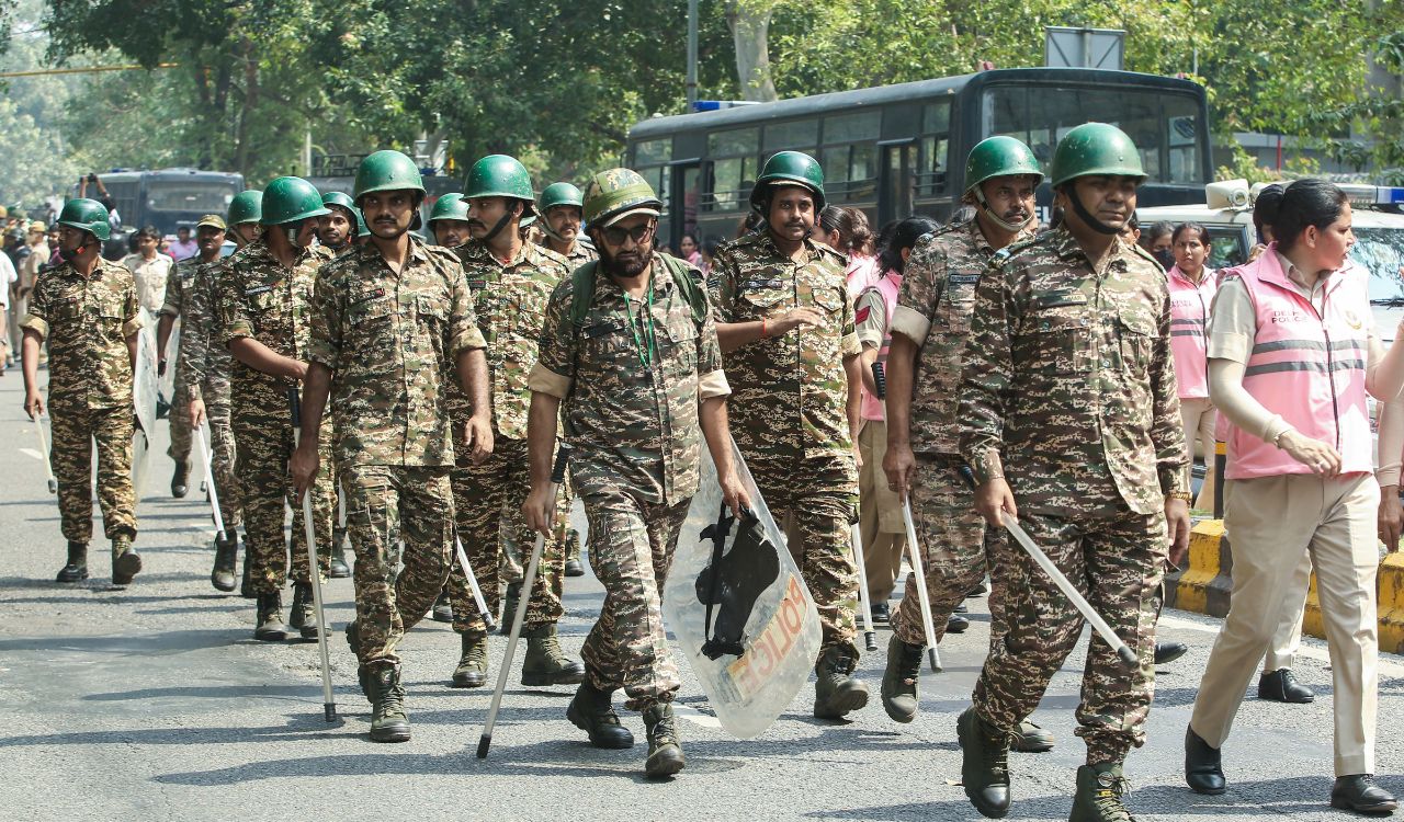 Delhi police detain around 1,000 protesters ahead of CJP agitation