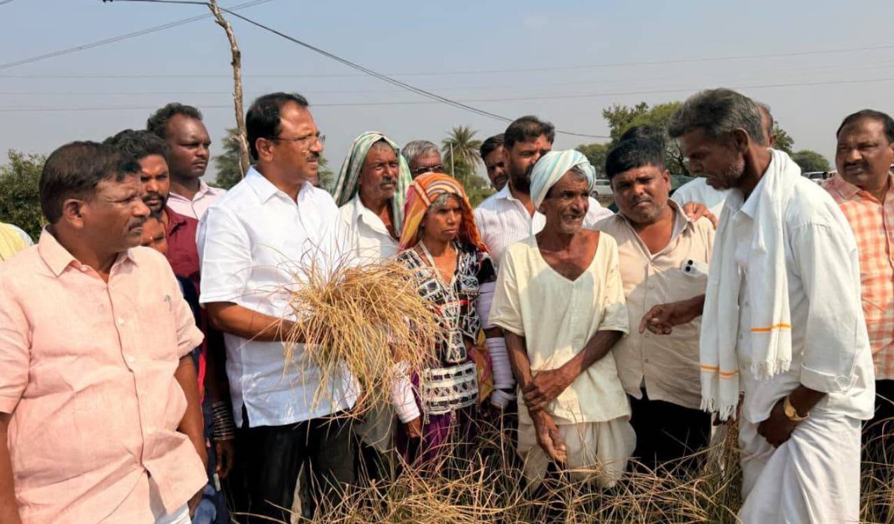 Crops drying up due to incomplete Palamuru-Rangareddy project works: BRS
