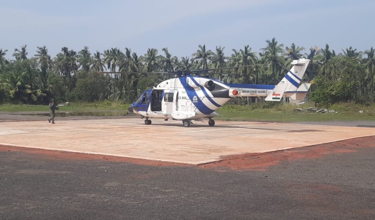 13 rescued from Singapore-bound vessel off Andhra coast; seven await evacuation