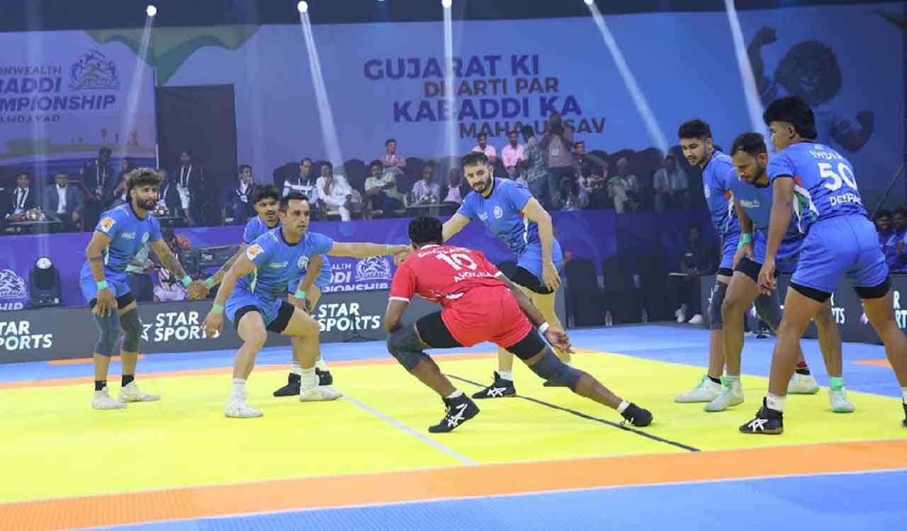 India’s women and men win opening matches at Commonwealth Kabaddi Championship