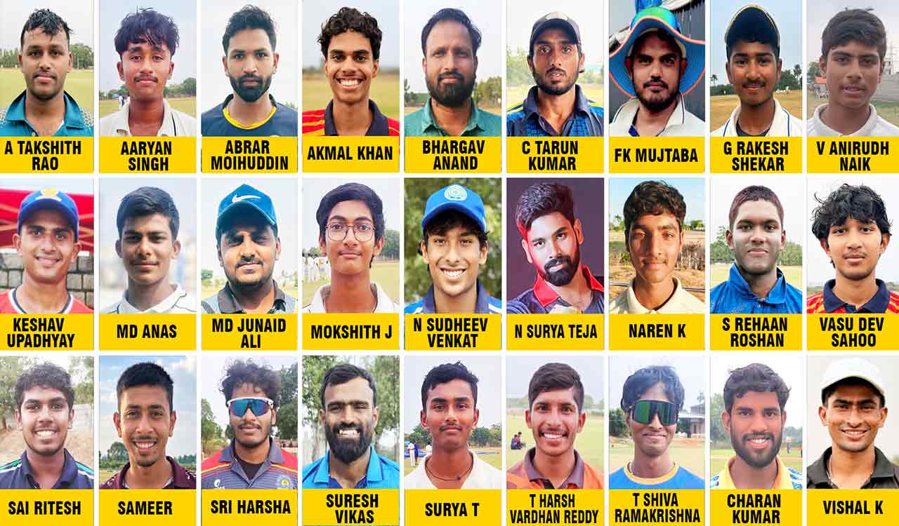 Big individual scores headline Hyderabad cricket league results