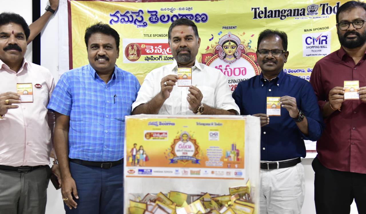 Namasthe Telangana, Telangana Today conduct third Dasara Bonanza lucky draw