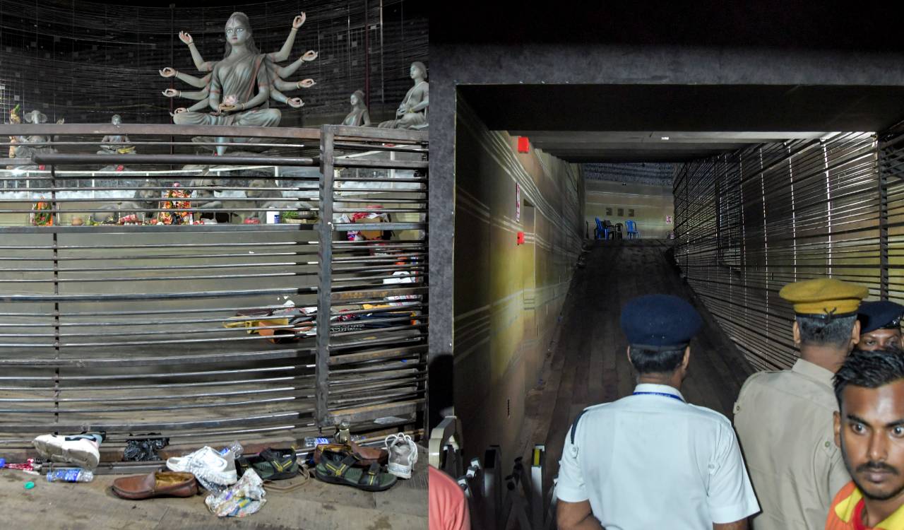 25 injured in stampede-like crowd surge at North Kolkata Durga puja pandal