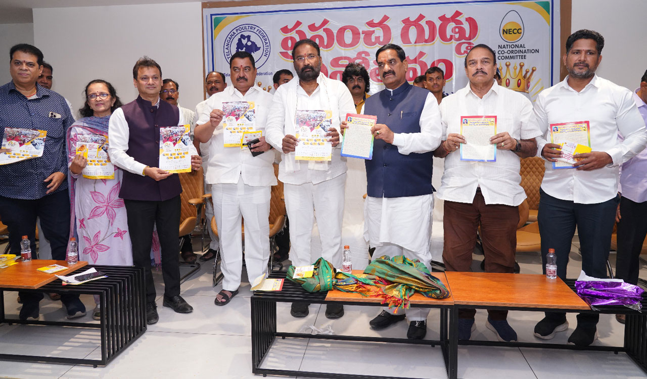 Telangana Poultry Federation, NECC celebrate World Egg Day