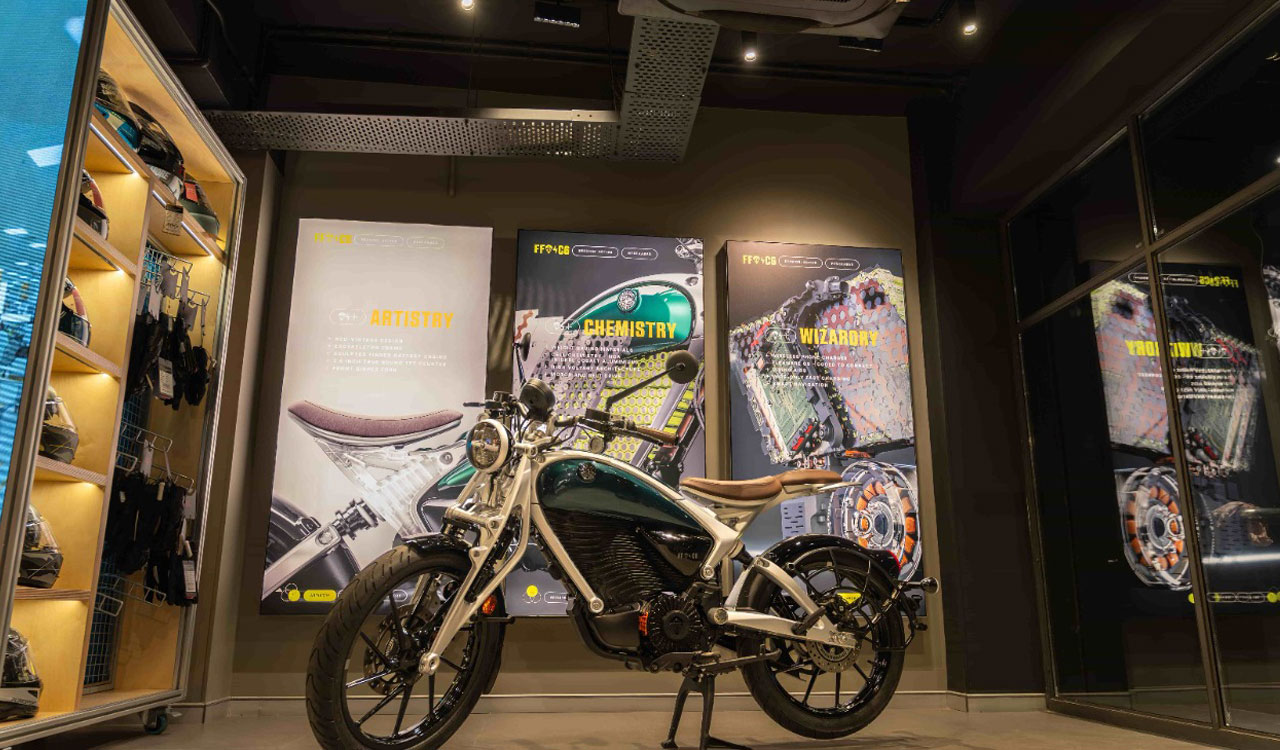 Royal Enfield’s Flying Flea electric motorcycle arrives in Hyderabad