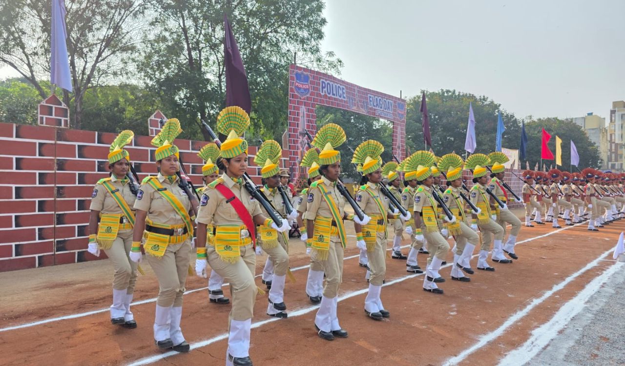 Hyderabad: Police Commemoration Day observed at Goshamahal