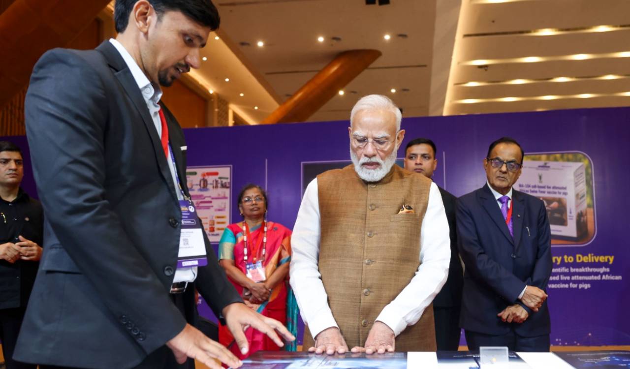PM Modi reviews IITH-incubated WiSig’s indigenous 5G, emerging 6G technologies at ESTIC 2026