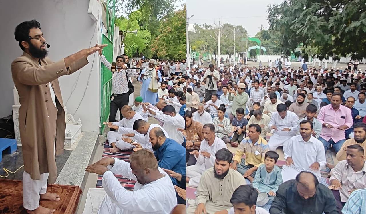 Hundreds offer Namaz-e-Istisqa in Hyderabad, pray for rain amid rainfall deficit