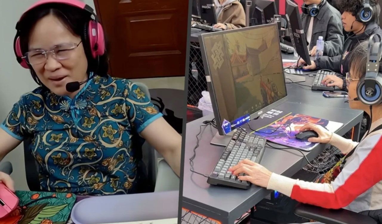 60-year-old Chinese woman turns gamer to understand her son, builds online following