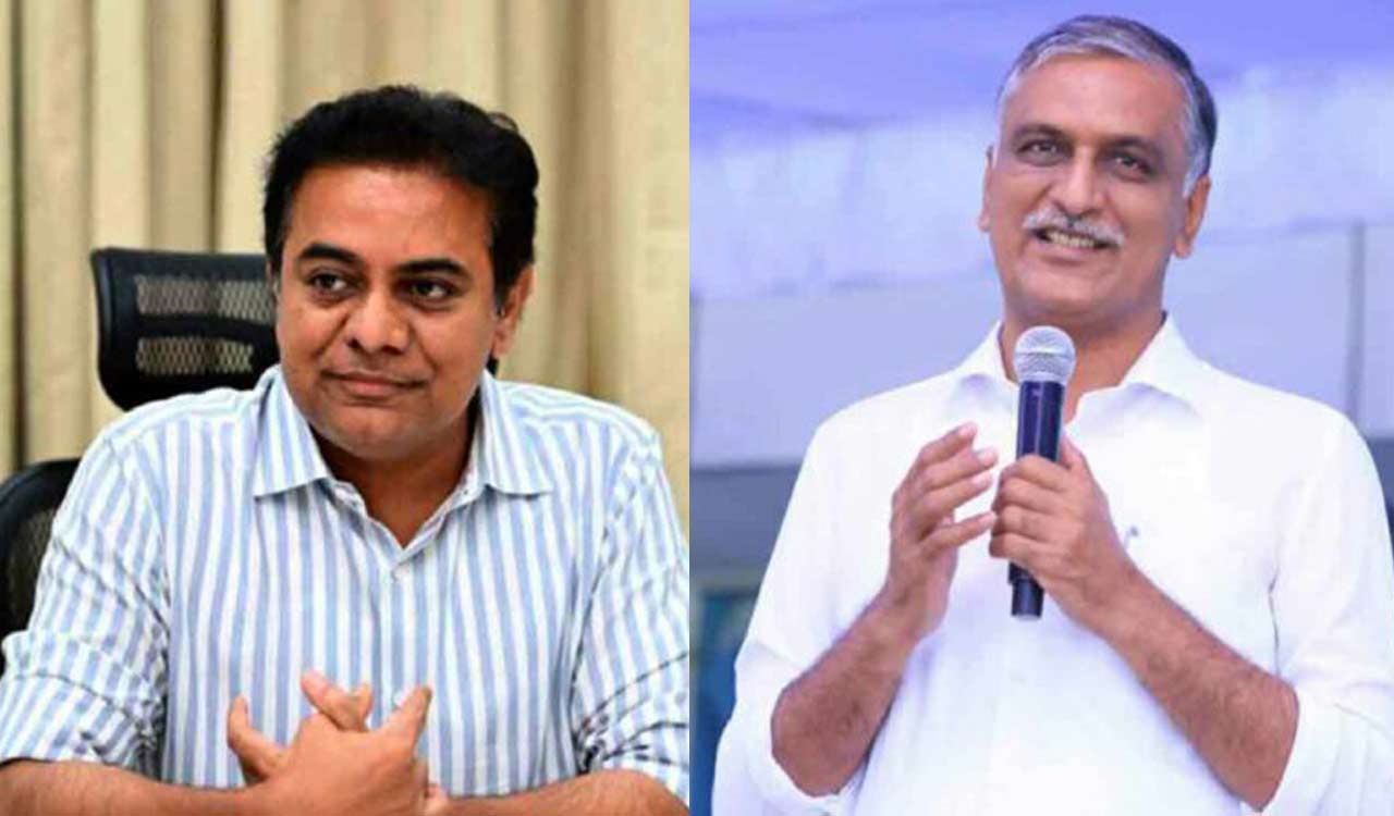 KTR and Harish Rao extend Saddula Bathukamma greetings to Telangana